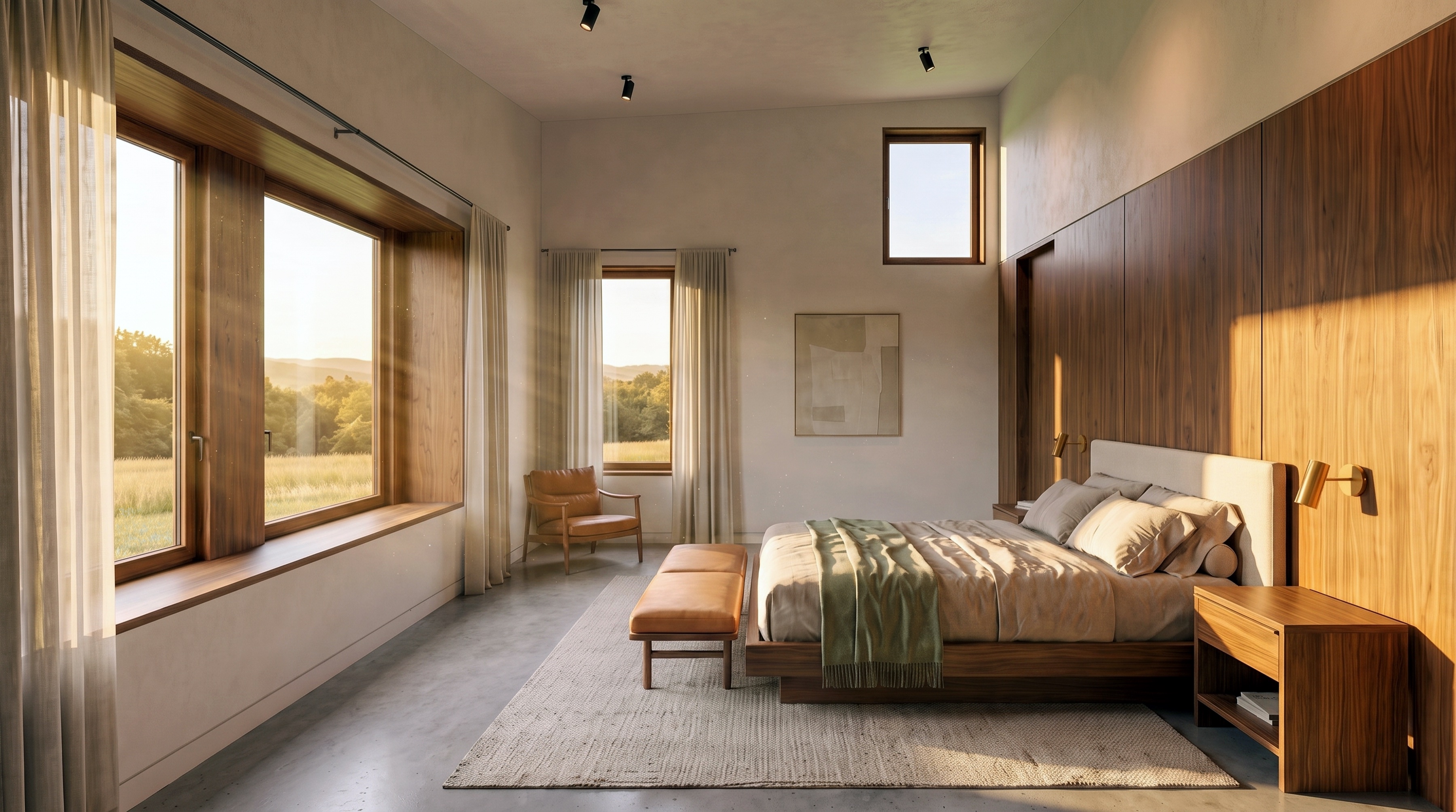 HighFell — primary suite rendering
