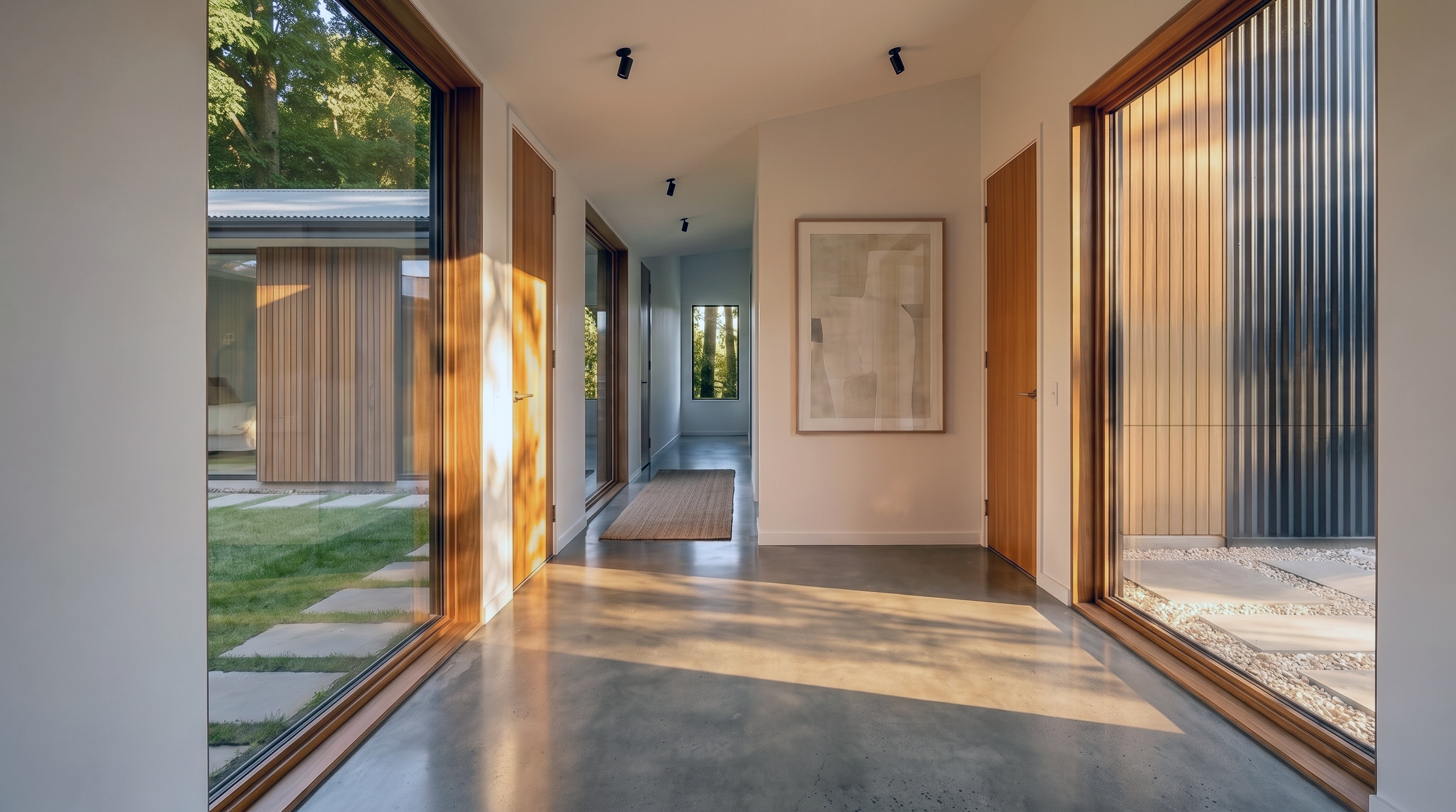 HighFell — interior passage rendering